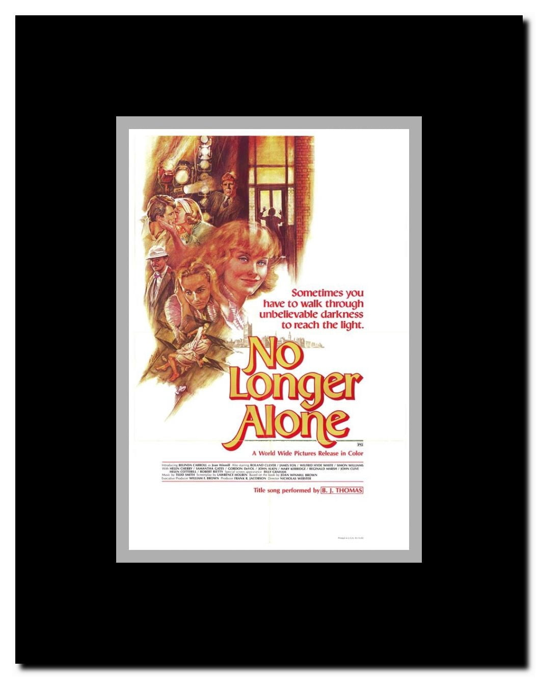 No Longer Alone Framed Movie Poster