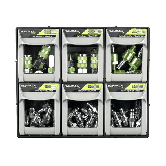 No Longer Available Flexzilla Pro High Flow Accessory Bin Kit, 1/4"