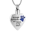 thumbnail image 1 of No Longer by My Side,But Forever in My Heart Carved Locket Cremation Urn Necklace for Pet Dogs Cats Ashes, 1 of 6