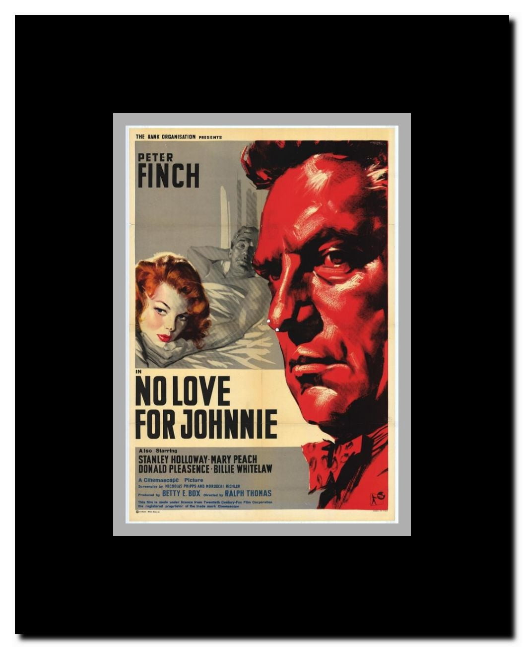 No Love for Johnnie Framed Movie Poster