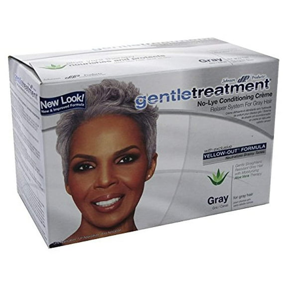 No Lye Conditioning Crme Relaxer for Gray Hair