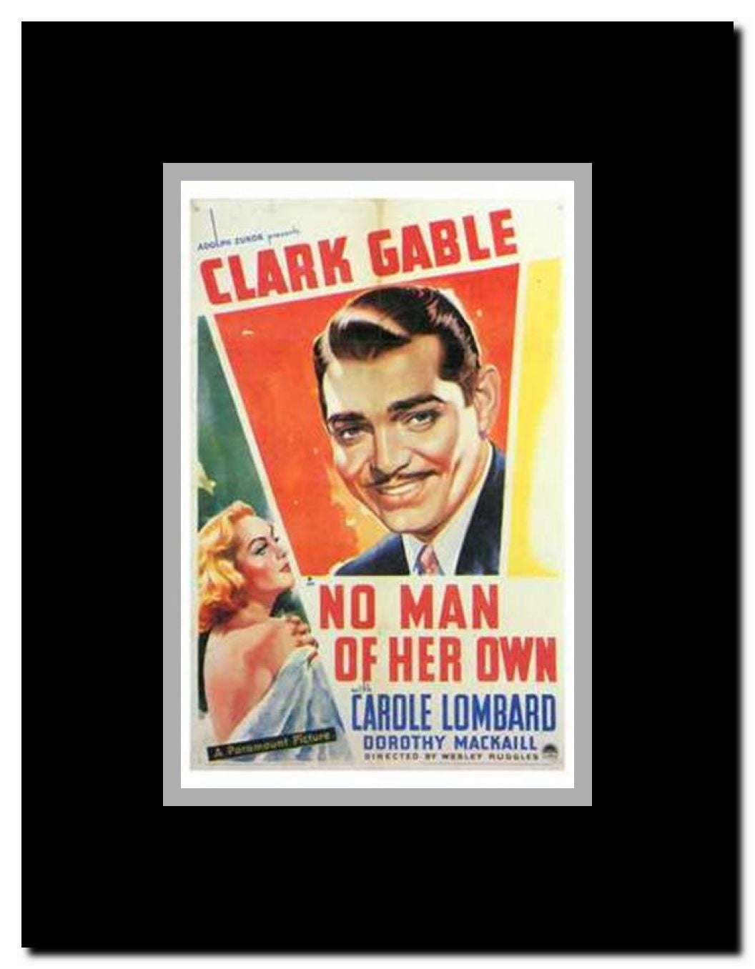 No Man of Her Own Framed Movie Poster