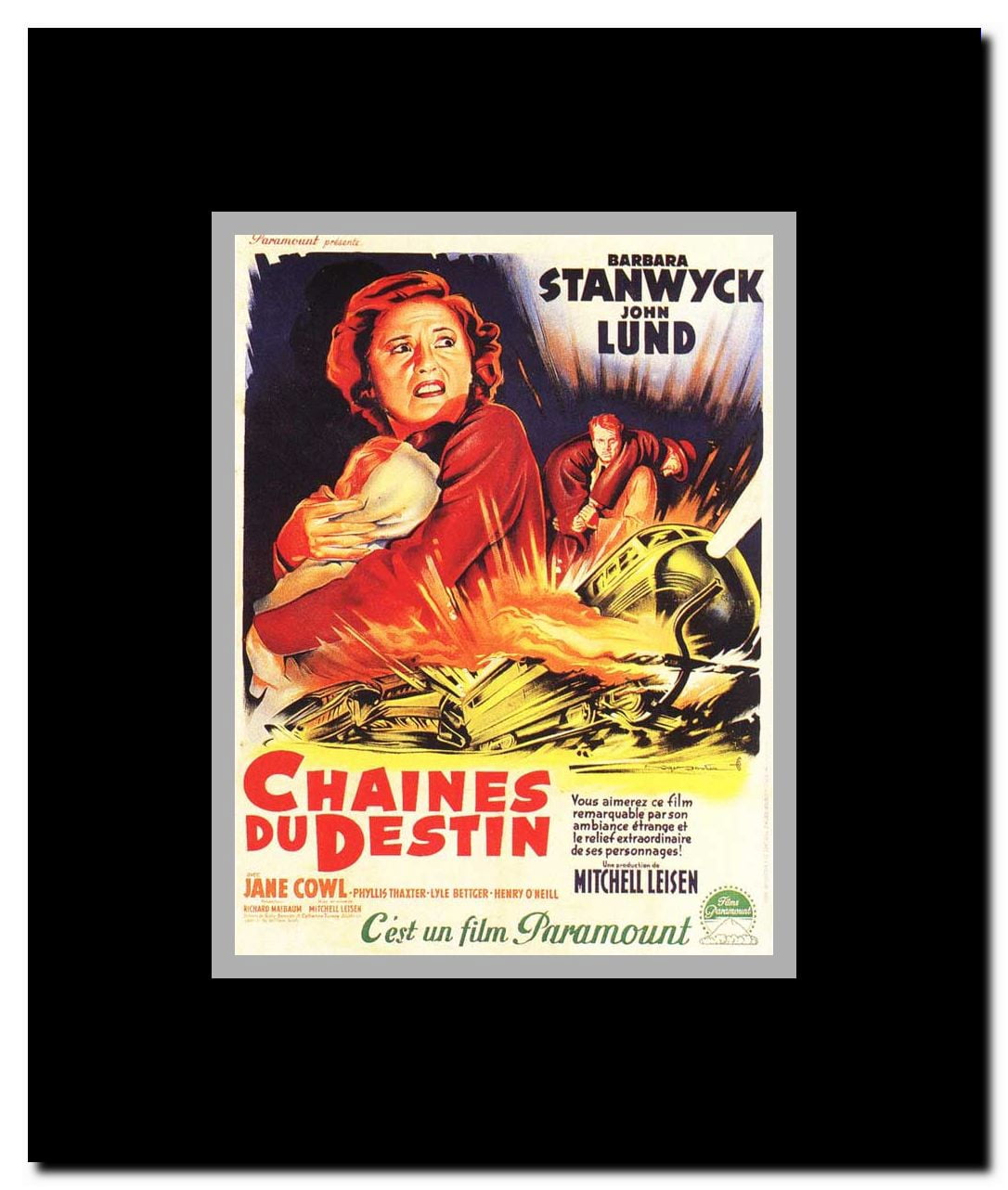 No Man of Her Own Framed Movie Poster