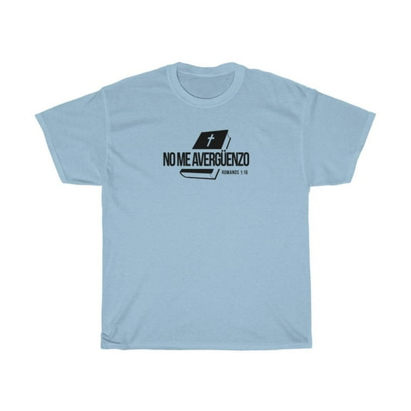 No Me Avergüenzo Men Unisex Heavy Cotton Tee