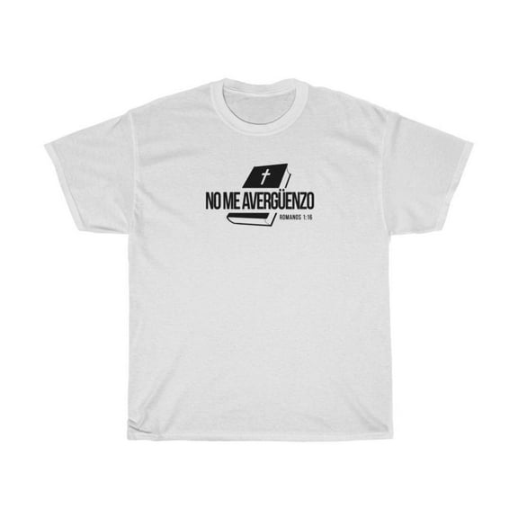 No Me Avergüenzo Men Unisex Heavy Cotton Tee