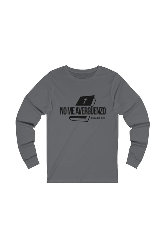 No Me Avergüenzo Unisex Jersey Long Sleeve Tee