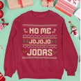 thumbnail image 1 of No Me Jo Jo Jodas Ugly Christmas Crewneck Sweater | Funny Spanish Latino | 3 Colors, 1 of 8