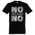 No Means No TShirt Sexism Feminism emancipation feminist women equal
