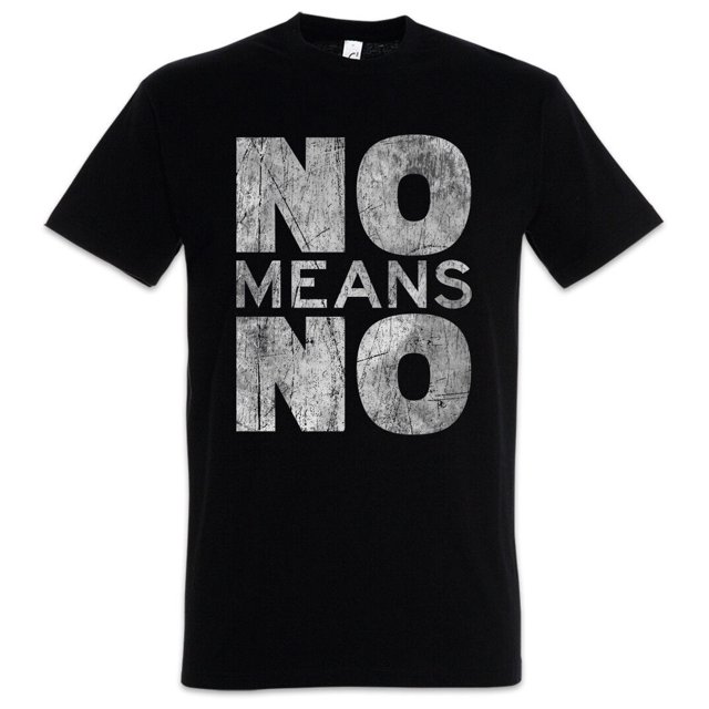 No Means No TShirt Sexism Feminism emancipation feminist women equal