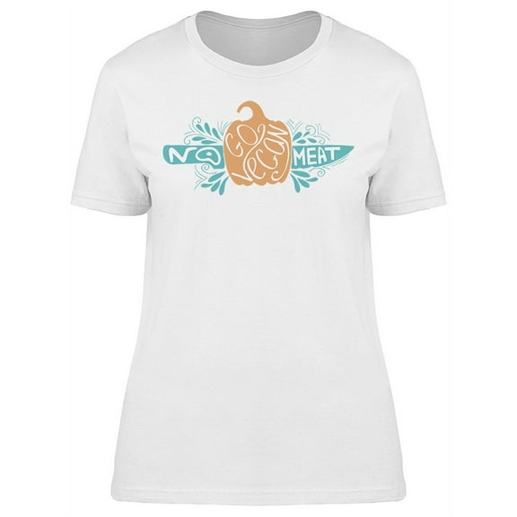 No Meat T-Shirt Women -Image by Shutterstock, Female Large
