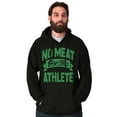 thumbnail image 1 of No Meat This Athlete Vegetarian Funny Hoodie Sweatshirt Women Men Brisco Brands S, 1 of 5
