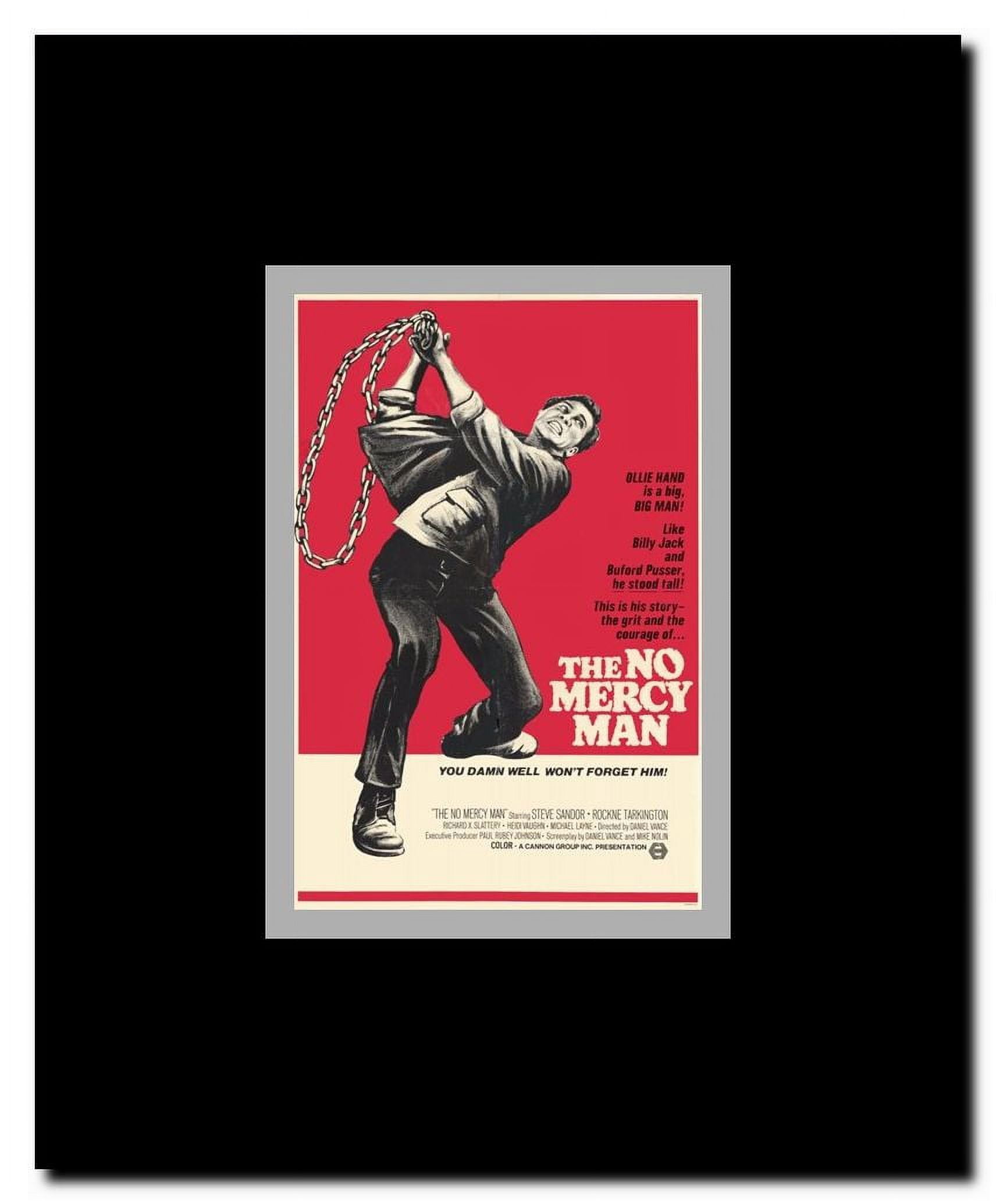 No Mercy Man Framed Movie Poster