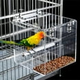 thumbnail image 1 of No Mess Bird Feeder for Cage Automatic Cage, Acrylic Parrot Food, 1 of 8