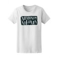 thumbnail image 1 of No Money No Honey Quote T-Shirt Women -Image by Shutterstock, Female XX-Large, 1 of 4