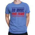 thumbnail image 1 of No More Fake News Design Tee T-shirt Color Men's, 1 of 4
