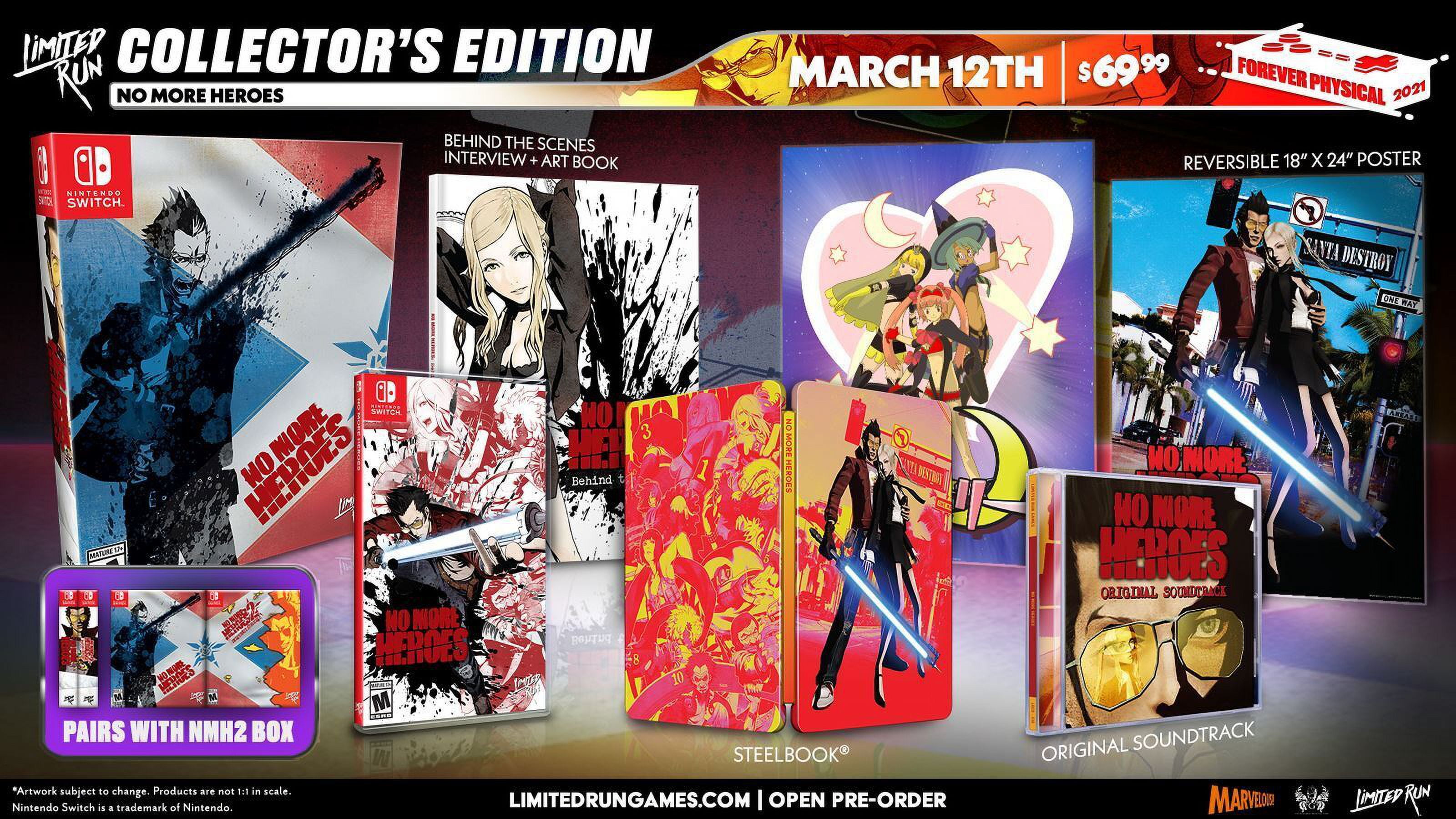 No More Heroes: Collectors Edition Limited Run #99 Togo Ubuy