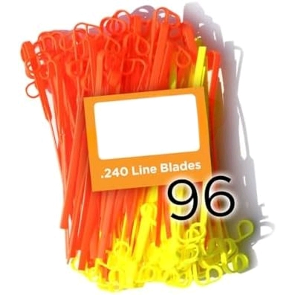 No More Line! Combo Replacement Flexible Line Blades 96 Economy Packs - No More Trimmer line!$$Tools