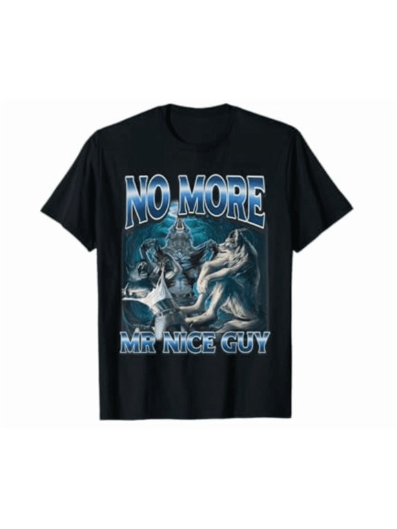 No More Mr Nice Guy Funny Alpha Wolves Alpha Male Wolf Shirt Hot Trending Shirt, Vintage Birthday Gift