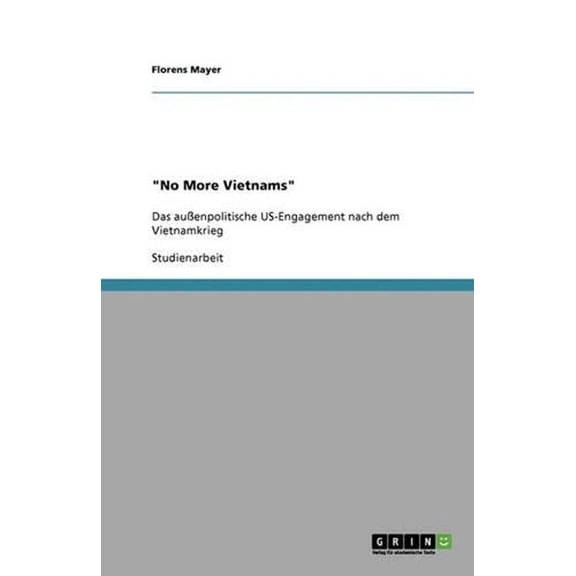 No More Vietnams
