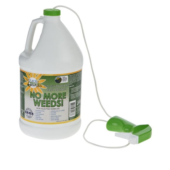 No More Weeds Non-Selective Herbicide, USDA BioBased Certified, Ready to Use