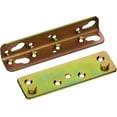 No Mortise Bed Rail Corner Hinges Fittings Fasteners 4 Sets