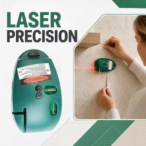 No- Mouse Profile Small Alignment Laser Level, , Digital Level with Laser, Outdoor Laser Level, , 4.75X2.6X1.5 Inch Green Right Angle