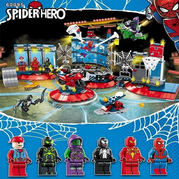 No-Name Building Blocks | Spyder Hero 60095 507 pieces (with box)