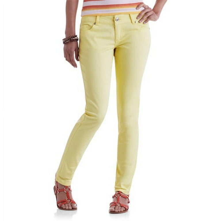 Colored skinny jeans for juniors online