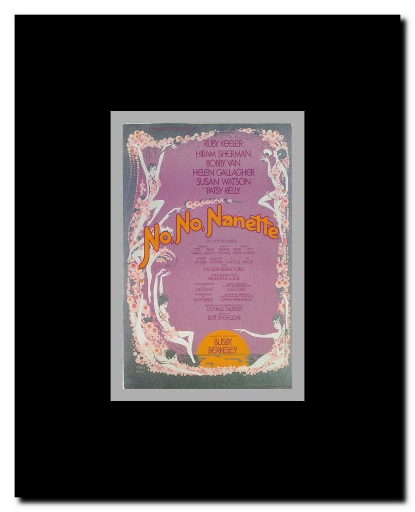 No No Nanette (Broadway) Framed Movie Poster