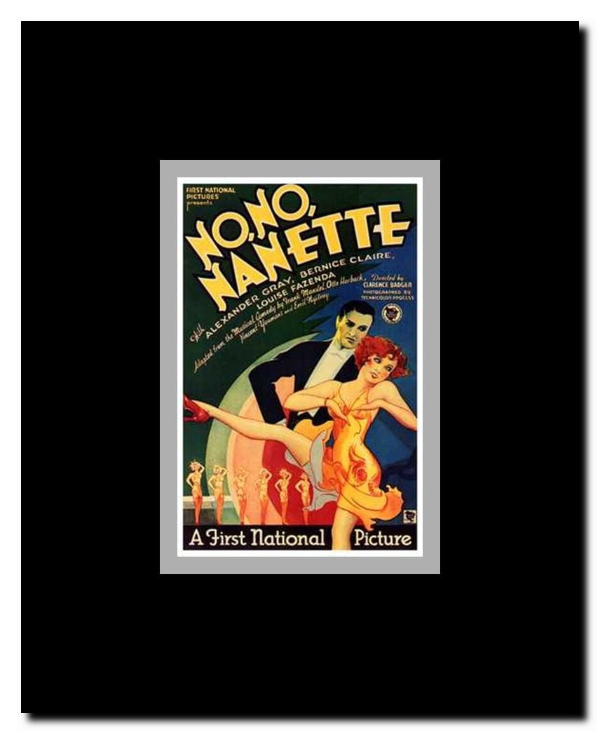 No No Nanette Framed Movie Poster