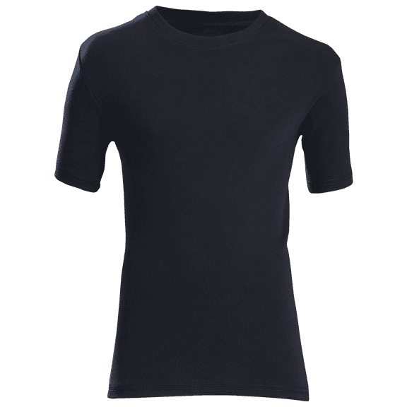 No Nonsense Adult Unisex Short Sleeve T-Shirt (Black, Small)