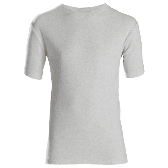 No Nonsense Adult Unisex Short Sleeve T-Shirt (Linen, Medium)