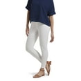 thumbnail image 1 of No nonsense Women's Classic Indigo Denim Legging, White, 1X, 1 of 3