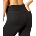 thumbnail image 1 of No nonsense Women's Stretch Denim Leggings, Black, Large, 1 of 3