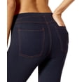 thumbnail image 1 of No nonsense Women's Stretch Denim Legging, Dark Denim, X-Large, 1 of 3