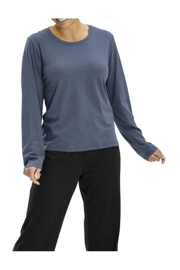 Women's Long Sleeve Pajama Sleep Tee