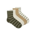 thumbnail image 1 of No Nonsense Women's Mini Crew Socks, 4 Pack, 1 of 2