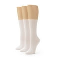 thumbnail image 1 of No nonsense Women's Scallop Pointelle Sock 3 Pair Pack, White, One Size, 1 of 4