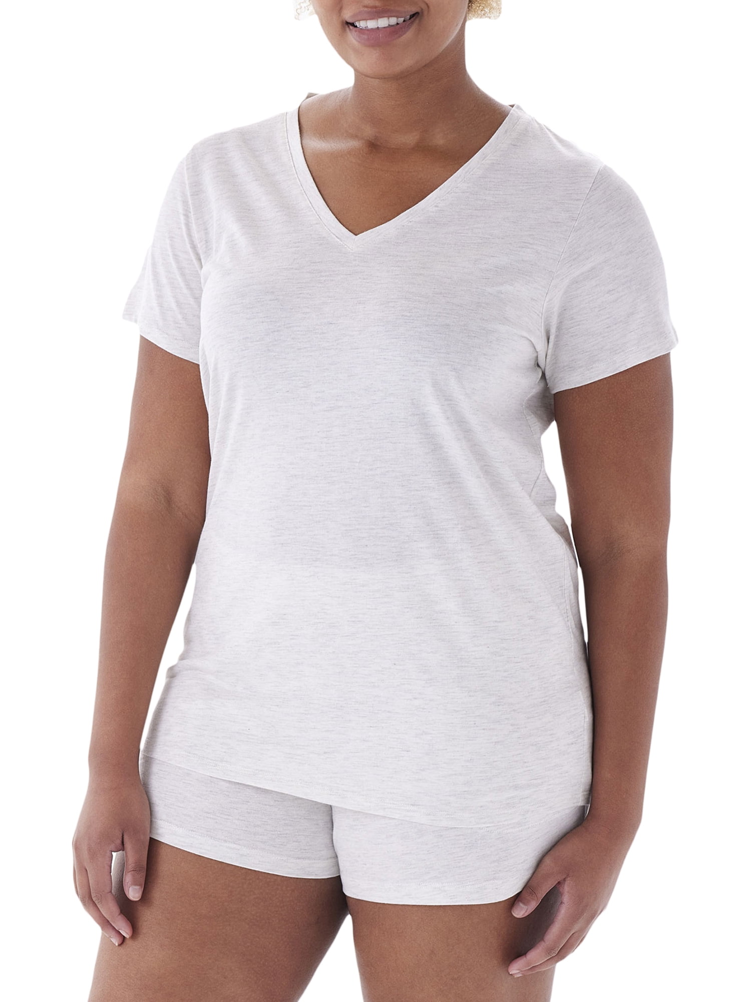 No Nonsense Women's Serene Sleep Short Sleeve Pajama Tee