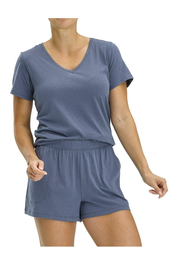 Women's Serene Sleep Short Sleeve Tee Vintage Indigo L