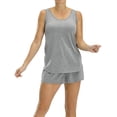 thumbnail image 1 of No Nonsense Women's Serene Sleep Tank Medium Grey Heather M, 1 of 2