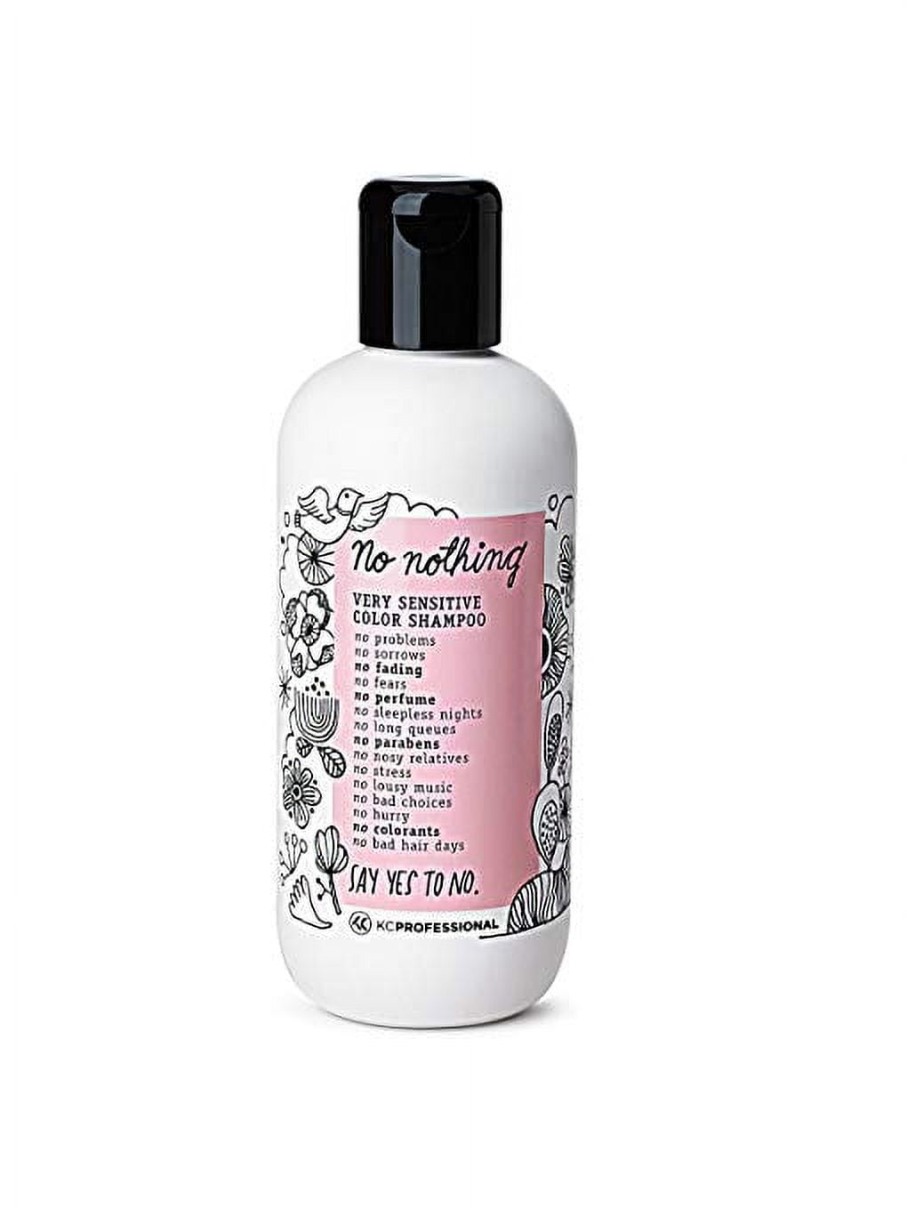 No Nothing Very Sensitive Color Shampoo 100 Vegan, Hypoallergenic