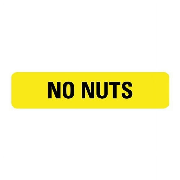 No Nut Labels