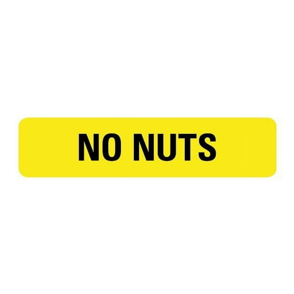 No Nut Labels