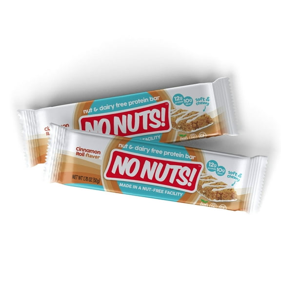 No Nuts! Cinnamon Roll Flavor Nut-Free Snack Bars
