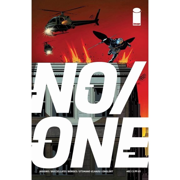 No One #2 (of 10) Cvr A Borges Mv (mr) Image Comics Comic Book