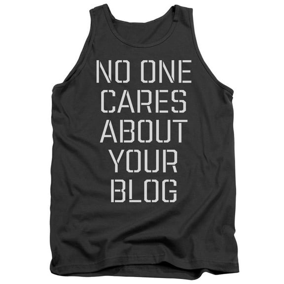 - No One Cares - Tank Top - Medium