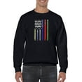 thumbnail image 1 of No One Fights Alone Design Sweatshirt Men -GoatDeals Designs, Male 5X-Large, 1 of 4