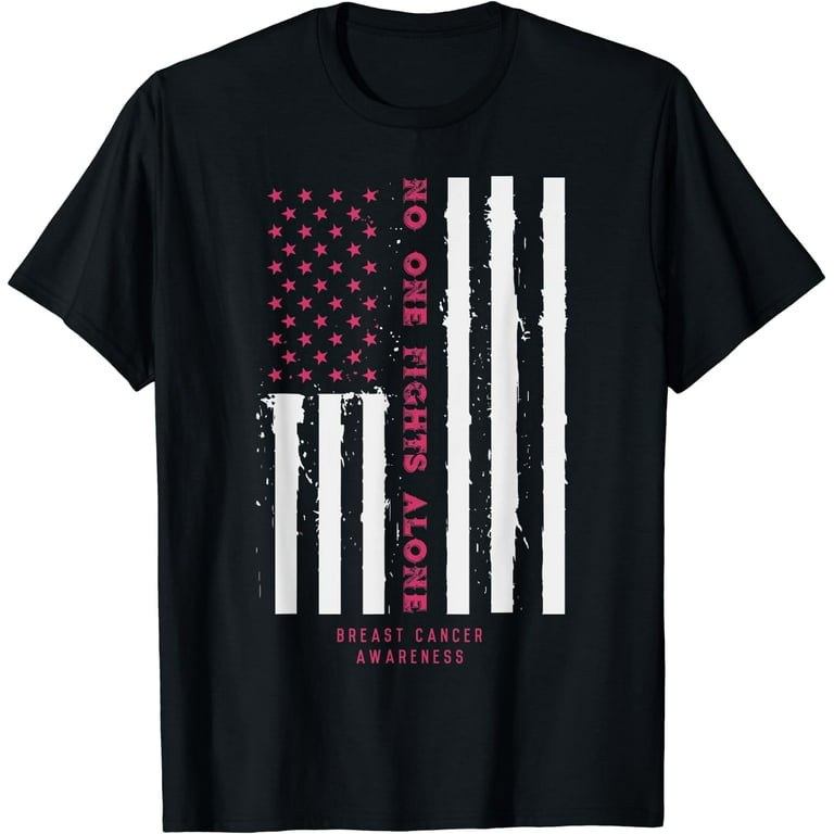 Breast Cancer Awareness T Shirt Fight American Flag Gift Breast Cancer Awareness T Shirt Fight American Flag Gift