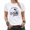 thumbnail image 1 of No One Likes A Shady Beach Funny Beach Graphic Tees Womans Tshirt Shirts Black/White S-5XL Tops, 1 of 4